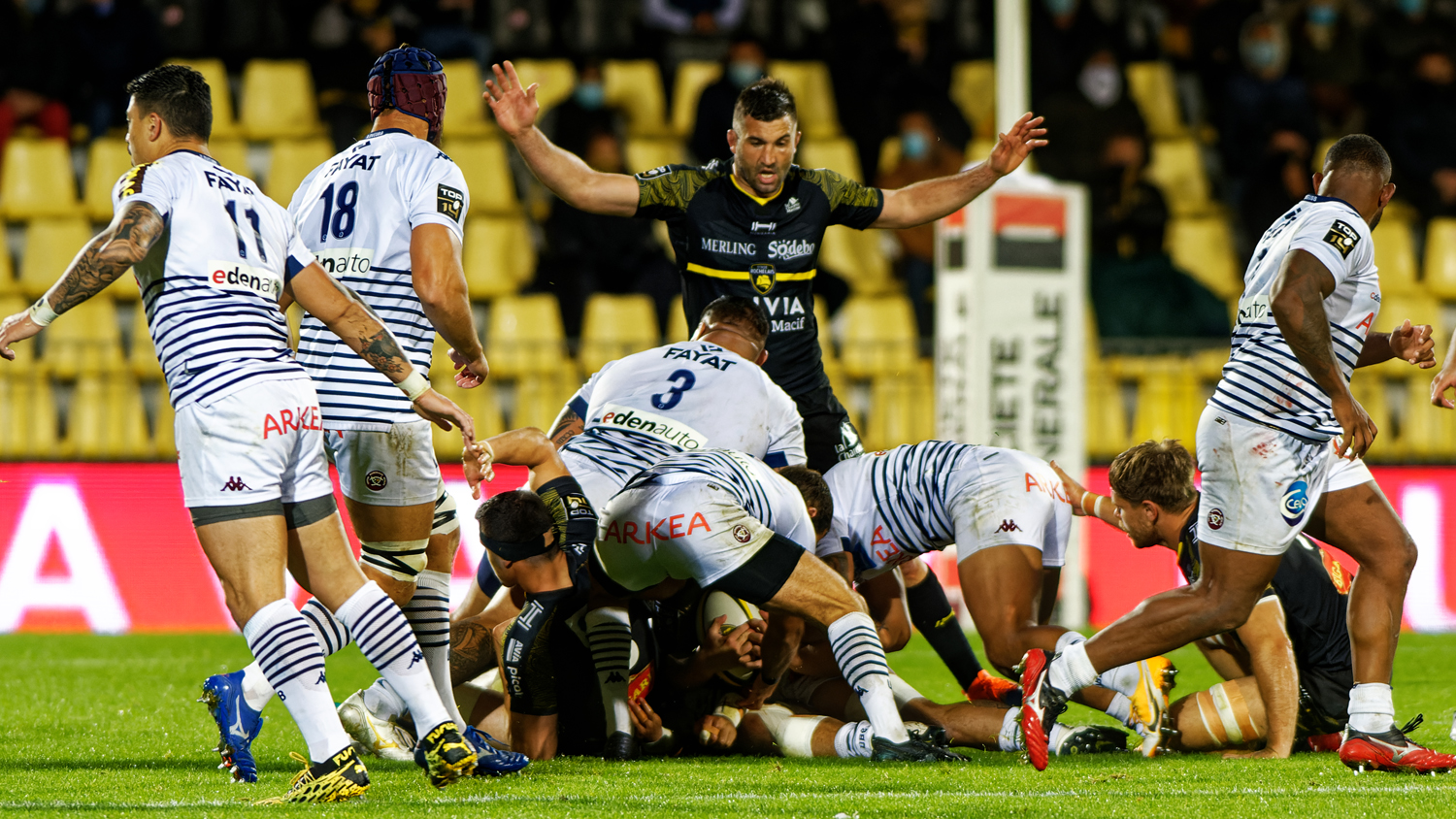 25/10/2020 - Top 14 - Stade Rochelais 20 / 6 UBB | Stade Rochelais