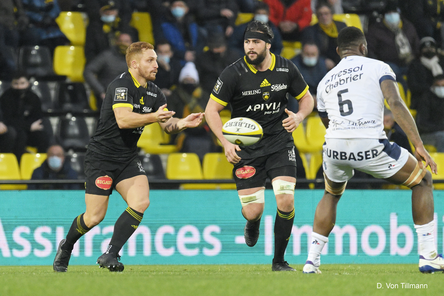 29/01/2022 Top 14 Stade Rochelais 23 / 29 Montpellier HR Stade