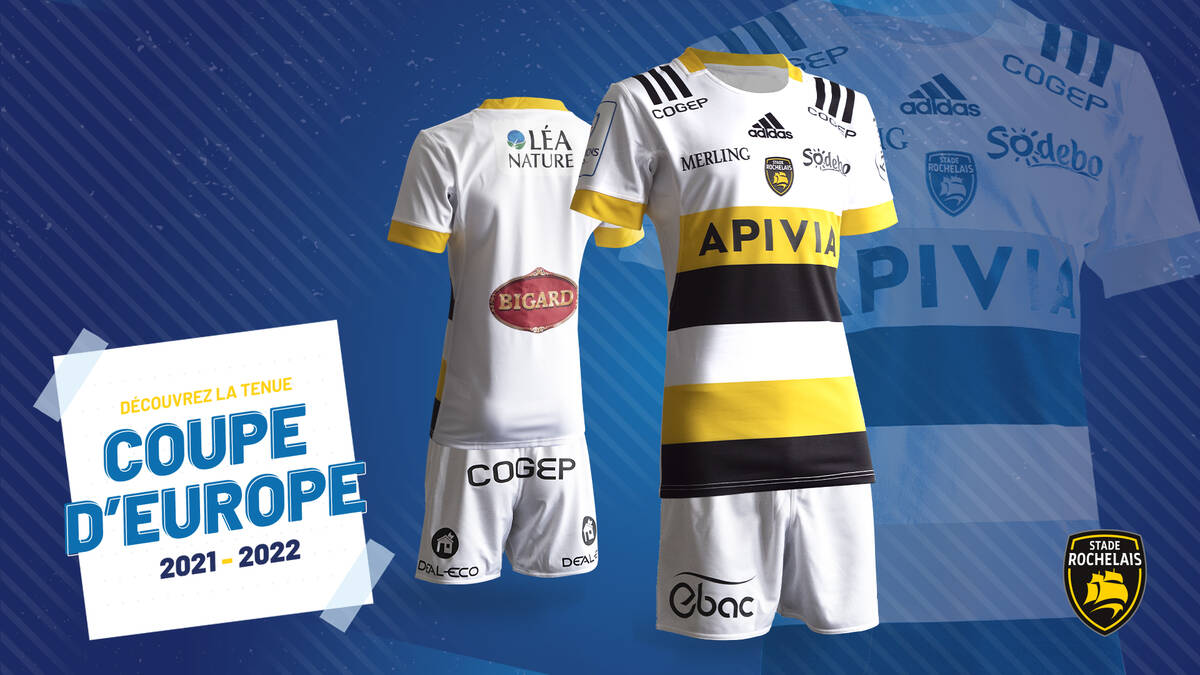 Maillots Champions Cup Stade Rochelais