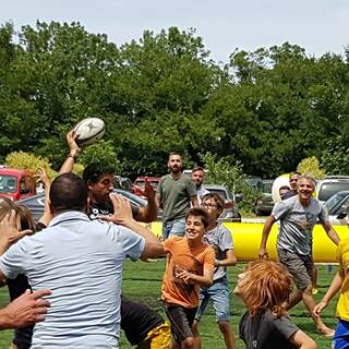 Touch Rugby improvisé