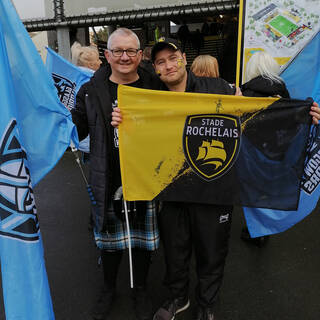 Communion avec les supporters de Glasgow