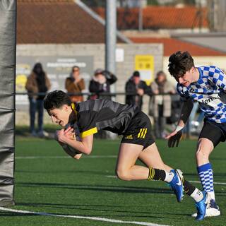 01/02/2025 - U16 - Stade Rochelais 22 / 19 Bègles