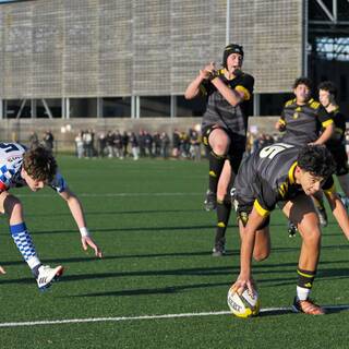 01/02/2025 - U16 - Stade Rochelais 22 / 19 Bègles