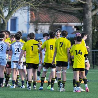 01/02/2025 - U18 - Stade Rochelais 27 / 13 Vannes