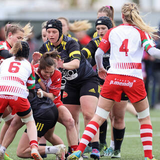 03/04/2022 - Fédérale 2 Féminine - Quart de finale - Stade Rochelais 10 / 25 Biarritz 