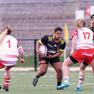 03/04/2022 - Fédérale 2 Féminine - Quart de finale - Stade Rochelais 10 / 25 Biarritz 