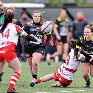 03/04/2022 - Fédérale 2 Féminine - Quart de finale - Stade Rochelais 10 / 25 Biarritz 