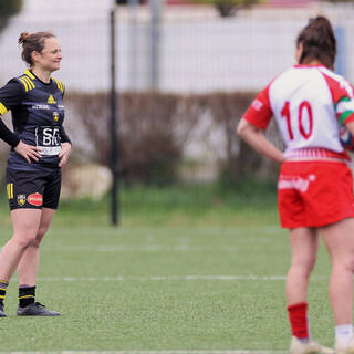 03/04/2022 - Fédérale 2 Féminine - Quart de finale - Stade Rochelais 10 / 25 Biarritz 