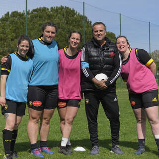 03/04/2022 - Fédérale 2 Féminine - Stade Rochelais 14 / 5 Rassemblement Chalosse