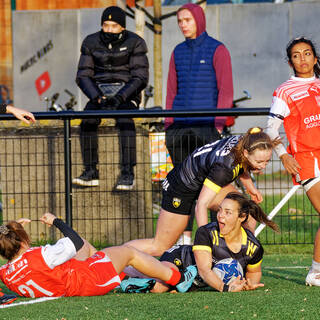 05/12/2021 - Élite 2 Féminine - Stade Rochelais 57 / 8 Dax