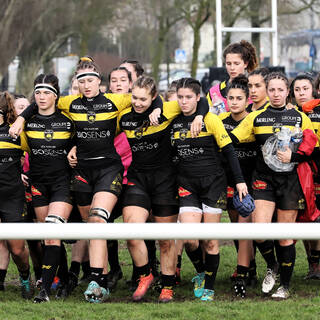 08/02/2020 - POC'ettes U18 - J8 - Stade Rochelais 31 / 12 Agen