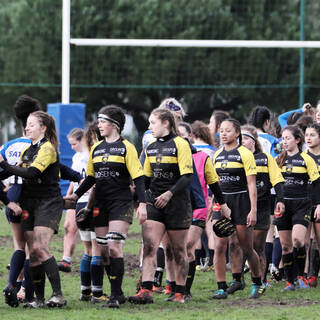 08/02/2020 - POC'ettes U18 - J8 - Stade Rochelais 31 / 12 Agen