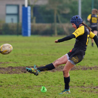 08/02/2020 - POC'ettes U18 - J8 - Stade Rochelais 31 / 12 Agen