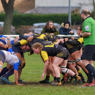 08/02/2020 - POC'ettes U18 - J8 - Stade Rochelais 31 / 12 Agen