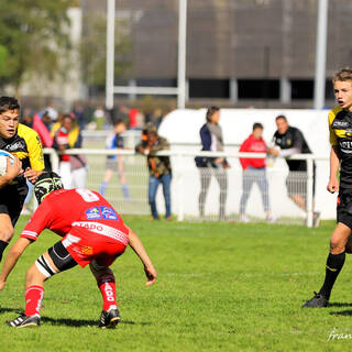 10/10/2020 - Cadets B - Stade Rochelais 25 / 15 Tarbes