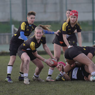 10/12/2018 - POC'ettes U18 - Bordeaux 15 / 8 Stade Rochelais