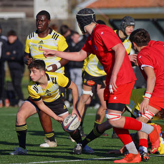 10/12/2022 - Cadets Alamercery - Stade Rochelais 50 / 3 Aurillac