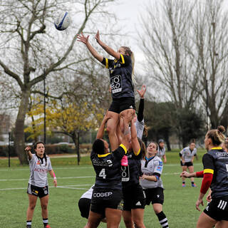 12/12/2021 - Fédérale 2 Féminine - Stade Rochelais 10 - 19 Poitiers 