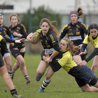 13/01/2018 - POC'ettes U18 - Stade Rochelais 55 / 0 Sanguinet