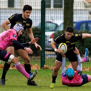 15/01/17 - J13 - Espoirs - Stade Rochelais 19 - 11 Stade Français