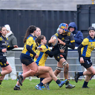 18/01/2025 - U18 Filles Accession - Stade Rochelais 29 / 7 Uson Nevers