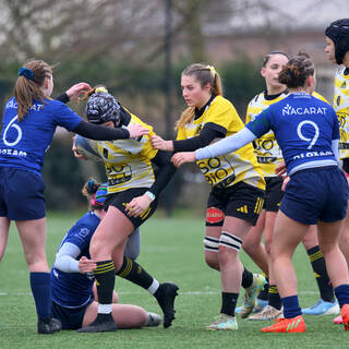 18/01/2025 - U18 Filles Élite - Stade Rochelais 16 / 12 Alliance Villeneuvoise