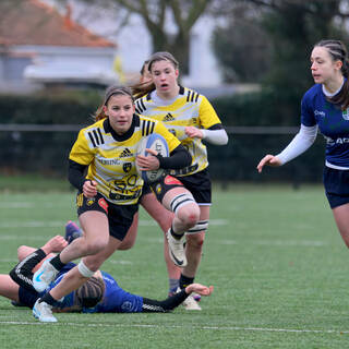 18/01/2025 - U18 Filles Élite - Stade Rochelais 16 / 12 Alliance Villeneuvoise