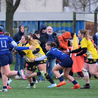 18/01/2025 - U18 Filles Élite - Stade Rochelais 16 / 12 Alliance Villeneuvoise