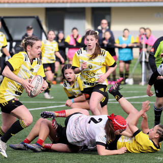 27/01/2024 - U18 F à XV - Stade Rochelais 25 / 26 Stade Rennais Rugby