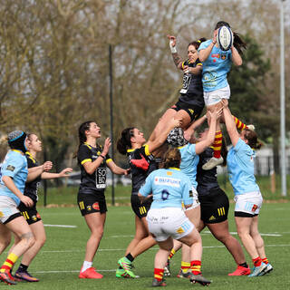 27/02/2022 - Élite 2 Féminine - Stade Rochelais 24 / 12 USAP