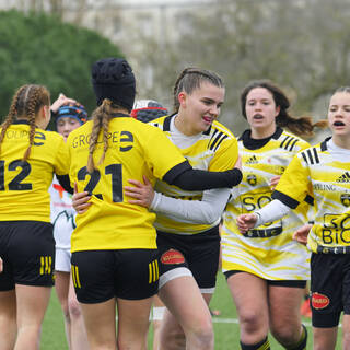 28/01/2023 - U18F à XV - Stade Rochelais 28 / 5 Section Paloise