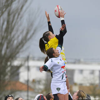 28/01/2023 - U18F à XV - Stade Rochelais 28 / 5 Section Paloise