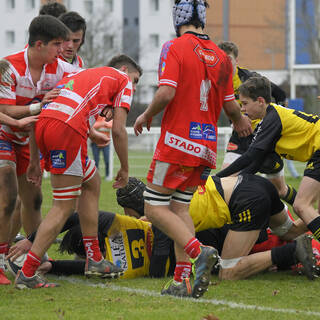 29/01/2022 - Cadets Alamercery - Stade Rochelais 30 / 13 Tarbes