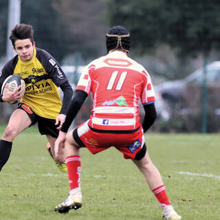 29/01/2022 - Cadets Alamercery - Stade Rochelais 30 / 13 Tarbes