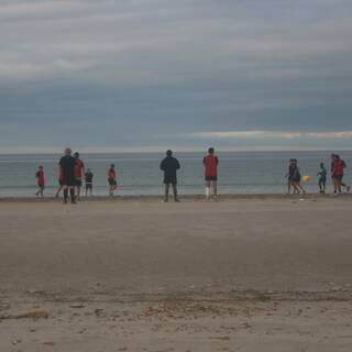 Entraînement à la Plage : Clôture préparation physique 2013/2014