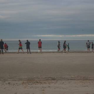 Entraînement à la Plage : Clôture préparation physique 2013/2014