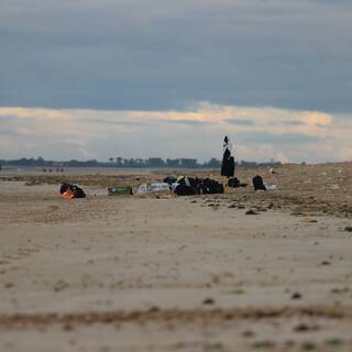 Entraînement à la Plage : Clôture préparation physique 2013/2014