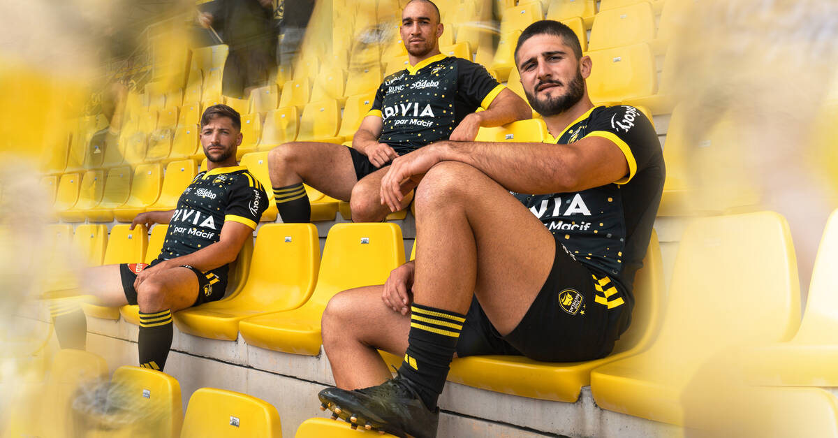 Maillot domicile nos Supporters dans la peau Stade Rochelais