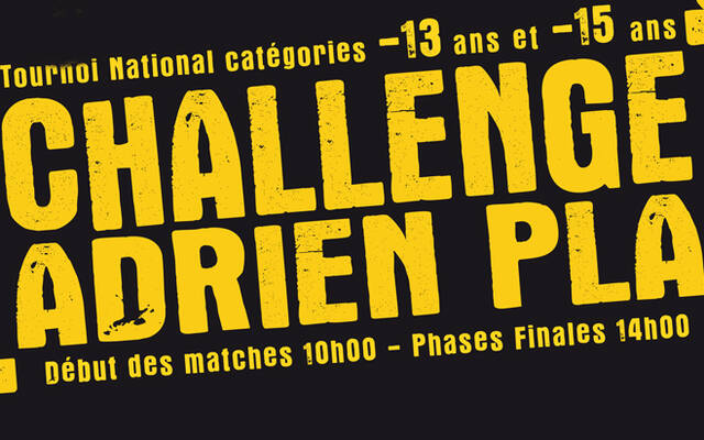 4 Mai : Challenge Adrien Pla