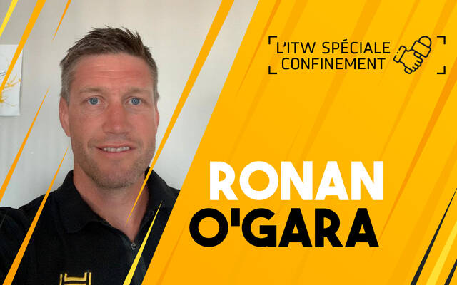 Interview confinement avec Ronan O'Gara