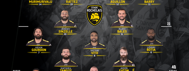 J19 - Clermont / Stade Rochelais : la compo ! 