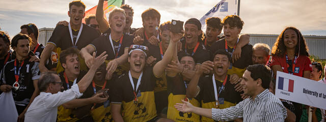 L'université de La Rochelle Championne d'Europe à 7 !