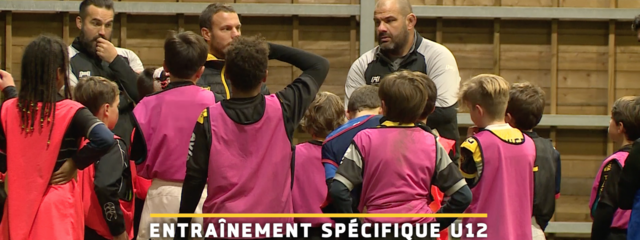 Minute Jaune et Noire : l'entraînement spécifique U12