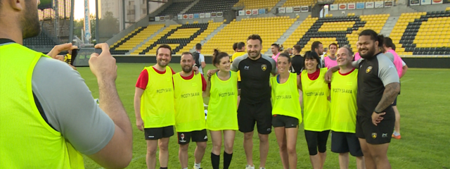 Minute Jaune et Noire - Touch Rugby du Club Partenaires ! 