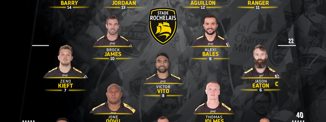 J11 - Stade Rochelais / Pau : la compo ! 