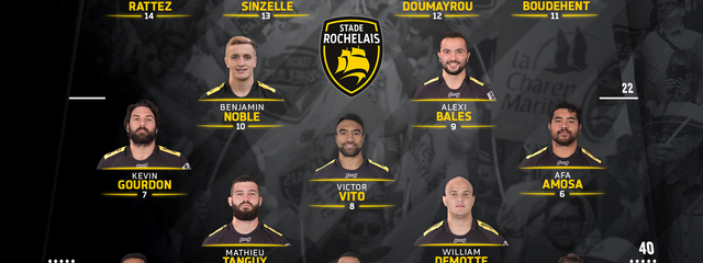 J25 - Toulouse / Stade Rochelais : la compo ! 