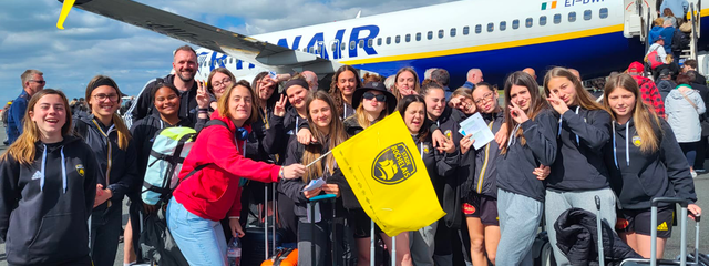 Retour sur le voyage des U15F en Irlande !