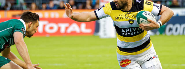 Romain Sazy titulaire avec les Barbarians